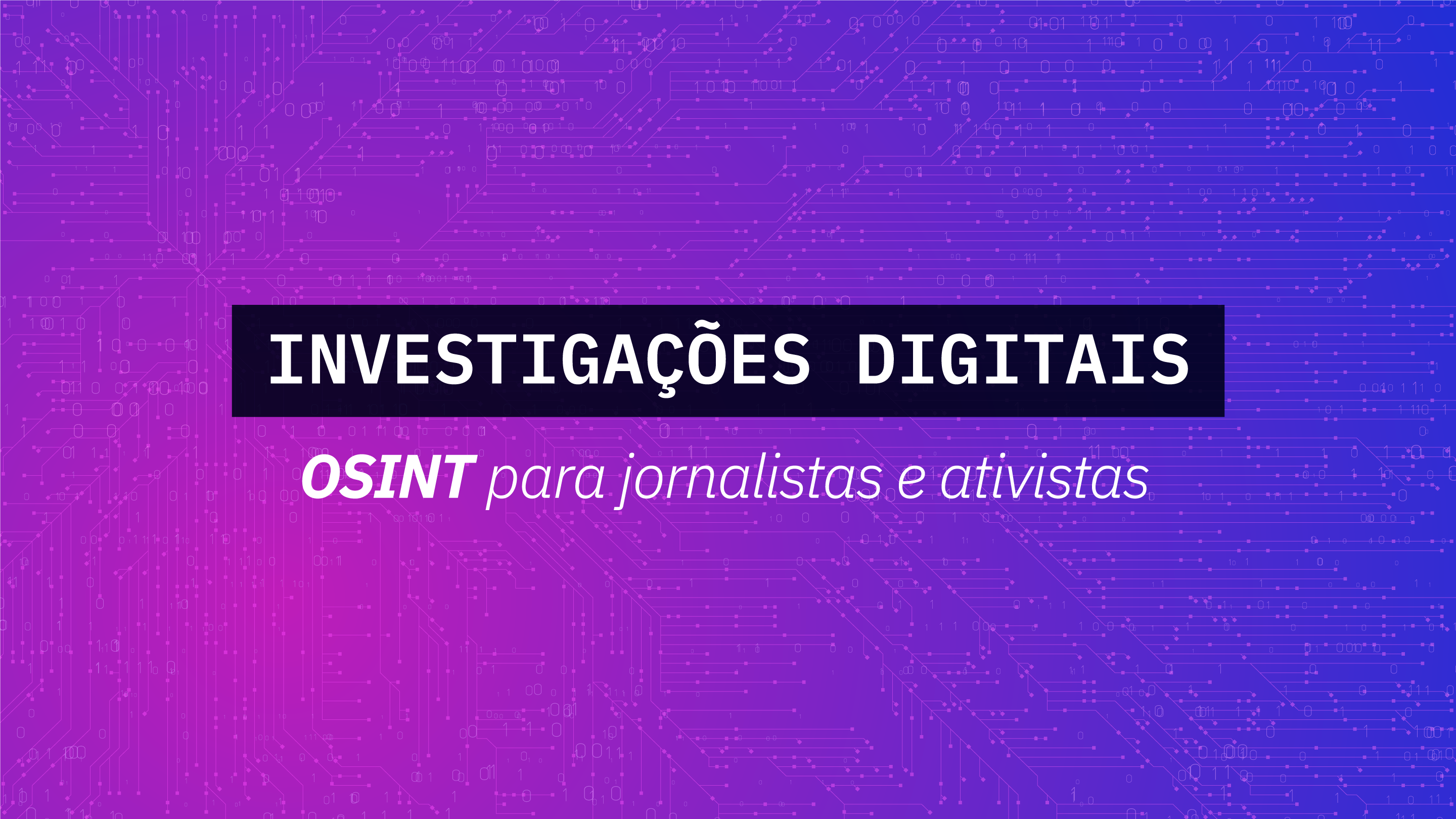 Discord: jornalista fala de investigação de crimes