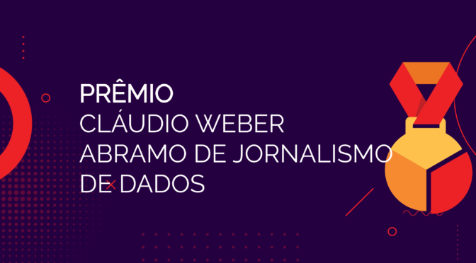 Quarta edição do Prêmio Cláudio Weber Abramo de Jornalismo de Dados distribuirá R$10 mil entre vencedores